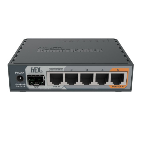 MikroTik RouterBOARD RB760iGS hEX S, 5x1G, 1SFP,  L4