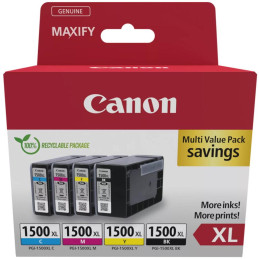 Canon inkoustová náplň PGI-1500XL BK/C/M/Y MULTI  Ink Value Pack