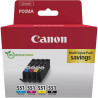 Canon inkoustová náplň CLI-551 C/M/Y/BK  MULTI Ink Value Pack