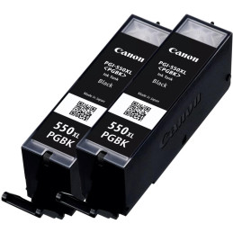 Canon inkoustová náplň PGI-550XL BK  TWIN SEC Pigment černáXL