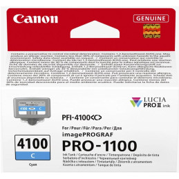 Canon inkoustová náplň INK PFI-4100 C Cyan