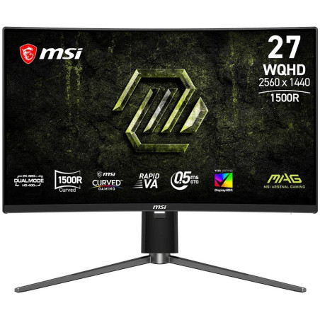 MSI Gaming MAG 274CQPDF X32/ 27"/ 2560x1440/ VA/ 0,5ms/ 320Hz/ 350cd/m2/ 5000:1/ HDMI/ DP/ VESA/ černý