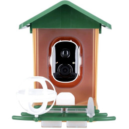 Rollei Chytré krmítko pro ptáky 3K/ Wi-Fi/ IP65/ Solární panel