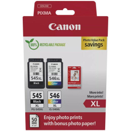 Canon inkoustová náplň PG-545XL/CL-546XL PHOTO VALUE  SEC 4x6 (GP-501 50listů)