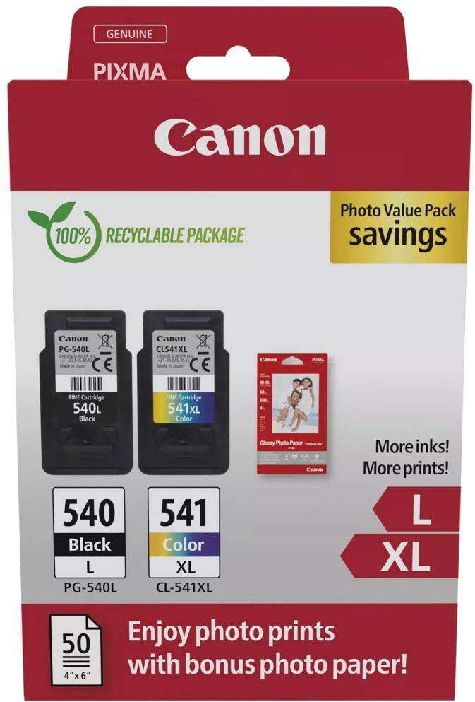 Canon inkoustová náplň PG540L/CL541XL PVP  SEC 4x6 (GP-501 50listů)