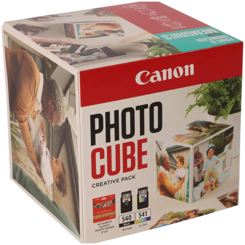 Canon inkoustová náplň PG-540/CL-541 PHOTO CUBE Creative Pack White BLUE 5x5 (PP-201 40listů)
