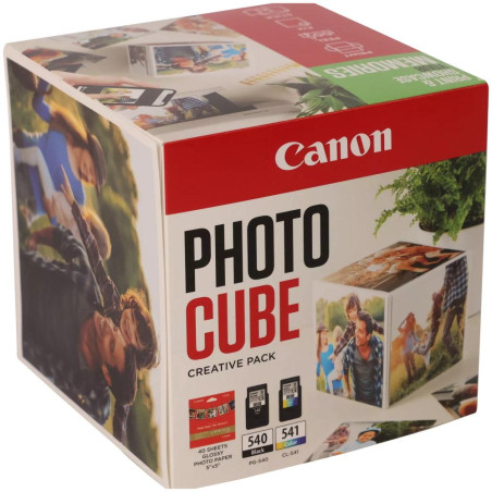Canon inkoustová náplň PG-540/CL-541 PHOTO CUBE Creative Pack White GREEN 5x5 (PP-201 40listů)