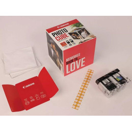 Canon inkoustová náplň PG-560/CL-561 PHOTO CUBE Creative Pack White PINK 5x5 (PP-201 40listů)