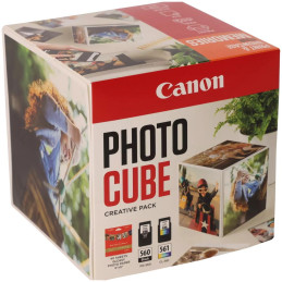 Canon inkoustová náplň PG-560/CL-561 PHOTO CUBE Creative Pack White ORANGE 5x5 (PP-201 40listů)