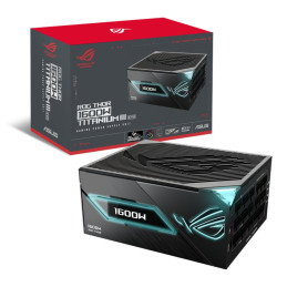 Zdroj Asus ROG Thor 1600W Titanium III ATX 3.1 - 1600W, 80+ Titanium, modular, ROG Equalizer, black
