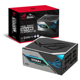 Zdroj Asus ROG THOR 1200W Platinum III ATX 3.1 - 1200W, 80+ Platinum, modular, ROG Equalizer, black