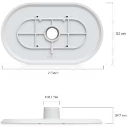 Ubiquiti UniFi AI Multi Sensor 2 Camera Pendant Mount W