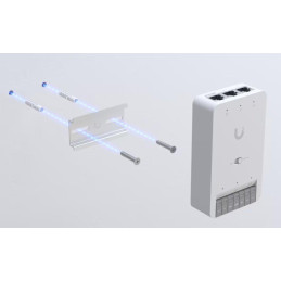ROZBALENÉ - Ubiquiti UniFi Access Door Hub Mini - Hub pro 1 dveře, 2x PoE Out, 1x výstup 12V nebo Dry - Výprodej