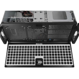 CHIEFTEC rack 19" 4U UNC-409S-B-OP, bez zdroje, černý