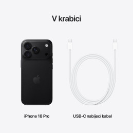 Apple iPhone 18 Pro 2TB Černý
