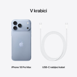 Apple iPhone 18 Pro Max 256GB Ledovcově modrý