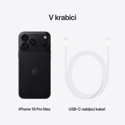 Apple iPhone 18 Pro Max 512GB Černý
