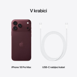 Apple iPhone 18 Pro Max 2TB Burgundsky červený