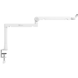 AROZZI držák na mikrofon BRACCIO Boom Arm/ nastavitelný/ univerzální/ bílý