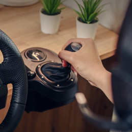 Logitech G923 Racing Bundle wheel + PLAYSEAT CHALLENGE - BLACK - PLUGCG