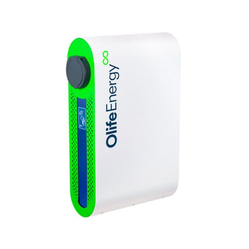 OlifeEnergy EV nabíječ elektromobilů CLOUD AC 2x 22kW, Doublebox, Type2, verze SMART