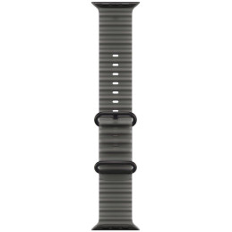 Apple Watch Ultra 4 Cellular 49mm černý titan s průsvitně černým oceánským řemínkem