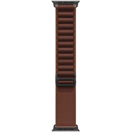 Apple Watch Ultra 4 Cellular 49mm černý titan s burgundsky červeným alpským tahem - S