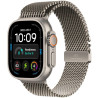 Apple Watch Ultra 4 Cellular 49mm přírodní titan s přírodním titanovým milánským tahem - M