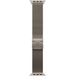 Apple Watch Ultra 4 Cellular 49mm přírodní titan s přírodním titanovým milánským tahem - M