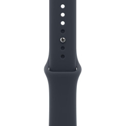 Apple Watch Series 12 46mm Vesmírně šedý hliník s námořnicky modrým sportovním řemínkem - M/L