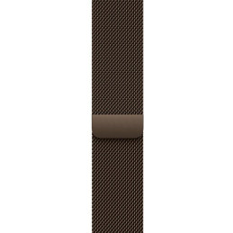 Apple Watch Series 12 46mm tmavě bronzový hliník s tmavě bronzovým milánským tahem - S/M