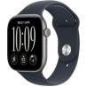 Apple Watch Series 12 Cellular 46mm Vesmírně šedý hliník s námořnicky modrým sportovním řemínkem - S/M
