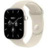 Apple Watch Series 12 Cellular 46mm perlově bílá keramika  s pískovým sportovním řemínkem - M/L