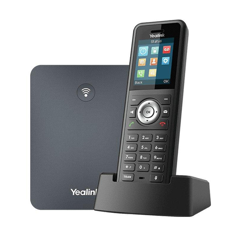 Yealink W79P PRO, IP DECT báze+ručka, PoE, 2,4“ bar. LCD, IP67, BT, až 10 ruček