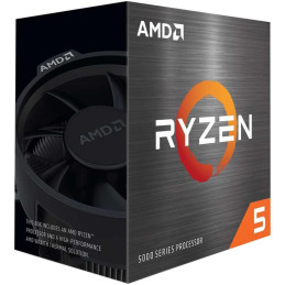 AMD Ryzen 5 5500F / Ryzen / AM4 / 6C/12T / max. 4,4GHz / 19MB / 65W TDP / BOX s chladičem