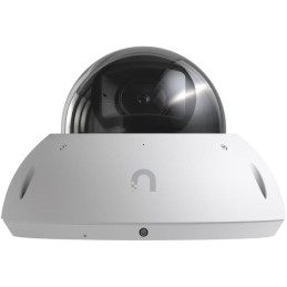 Ubiquiti UniFi G6 Edge Dome - kamera, 8Mpx rozlišení, IR LED, AI detekce, IP66, IK10, 2.36x zoom, MicroSD, PoE+, bílá