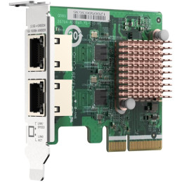 QNAP QXG-2G2T-I225 rozšiřující karta 2x 2,5GbE pro PC i NAS