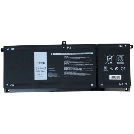 TRX baterie H5CKD pro notebooky Dell 451-BCPS Inspiron 5300 5405 7306 7506, Latitude 3510 - Li-Ion 15V 53Wh/ neorigináln