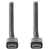 NEDIS kabel USB 3.2 Gen 2/ zástrčka USB-C - zástrčka USB-C/ 100 W/ 4K@60Hz/ 20 Gbps/ poniklovaný/ černý/ box/ 2m