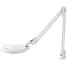 POŠKOZENÝ OBAL - NEDIS zvětšovací stolní LED lampa/ čočka 3 dioptrie/ spotřeba 9 W/ teplota 6500 K/ světelný tok 720 lm/ bílá