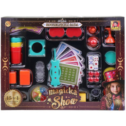 Kouzelnická sada 15v1 – Velký set kouzel pro děti