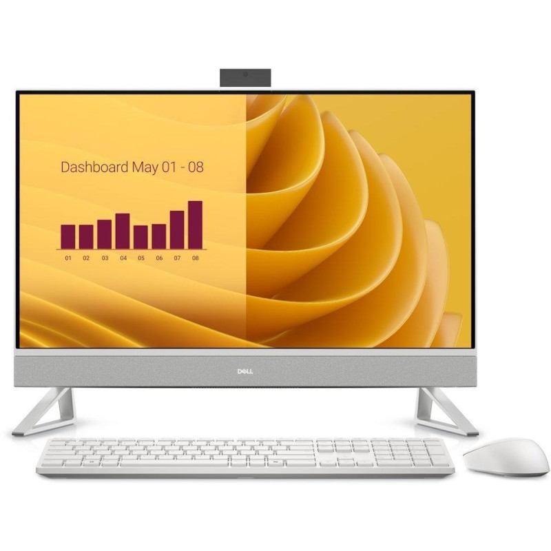 DELL EC27250 27 AIO/ i5-1334U/ 16GB/ 512GB SSD/  27" FHD/ WiFi/ W11Pro/ 3Y PS NBD on-site
