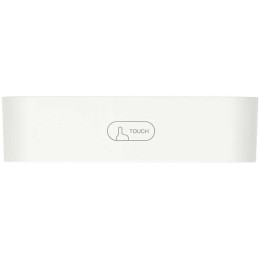 NEDIS digitální stolní budík/ LCD display/ podsvícení/ funkce odloženého buzení/ zobrazení data/ funkce časovače/ bílý