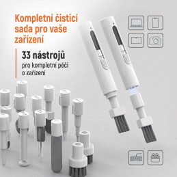 COLORWAY čistící sada 33v1 pro elektroniku včetně pouzdra