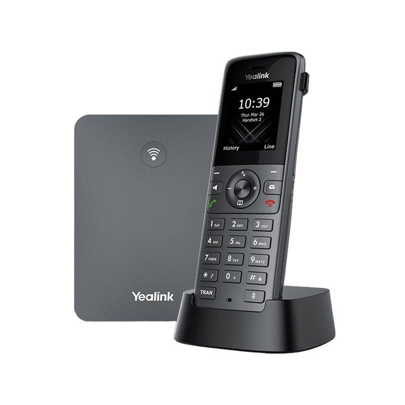 Yealink W73P_V4 IP DECT báze+ručka, PoE, 1,8" bar.disp., až 10 ruček