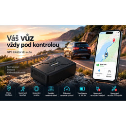 HELMER GPS lokátor LK 551 4G/ pro sledování a hlídání vozů, karavanů, lodí či přívěsů/ podpora 4G LTE i 2G