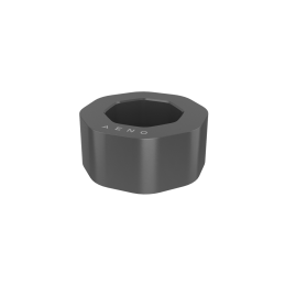 AENO Elektrický kartáček DB10G - 48600 RMP, 5 módů, 1400mAh, 3 hlavice, Šedá