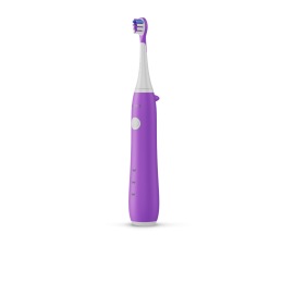 AENO Elektrický dětský kartáček DB9V - 19200 RMP, 3 módy, 600mAh, 3 hlavice Fialová