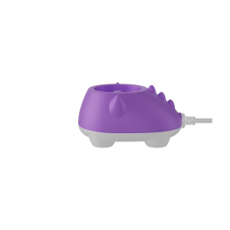 AENO Elektrický dětský kartáček DB9V - 19200 RMP, 3 módy, 600mAh, 3 hlavice Fialová