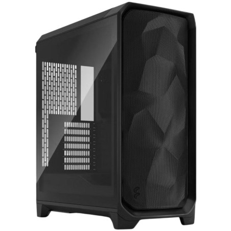 Fractal Design Meshify 3 TG / Midi Tower / průhledná bočnice / bez zdroje / černá